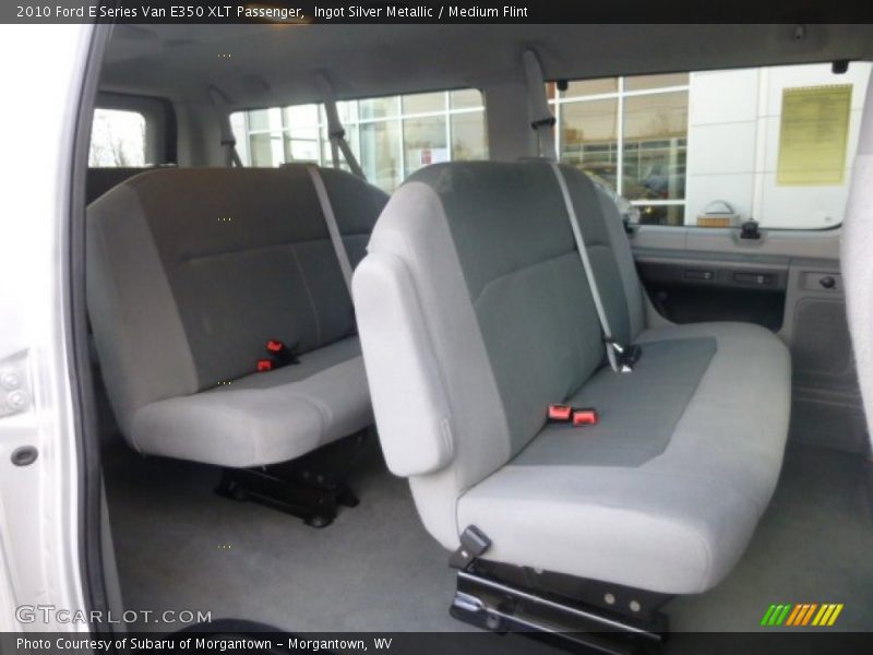 Ingot Silver Metallic / Medium Flint 2010 Ford E Series Van E350 XLT Passenger