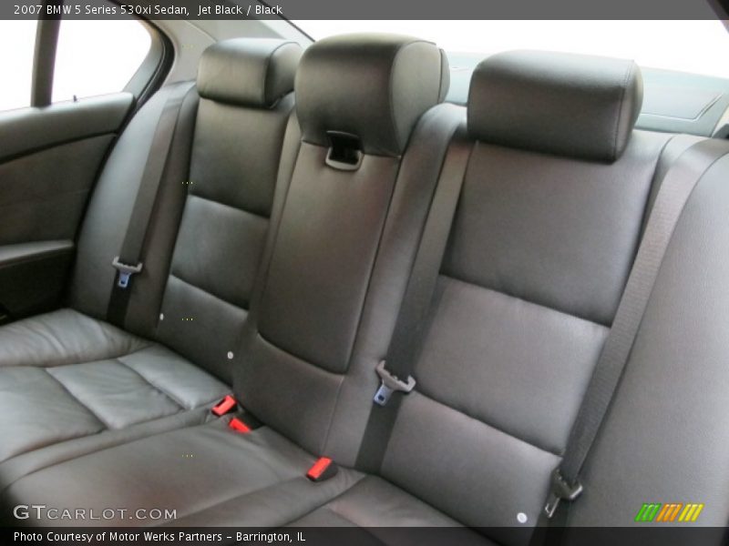 Jet Black / Black 2007 BMW 5 Series 530xi Sedan