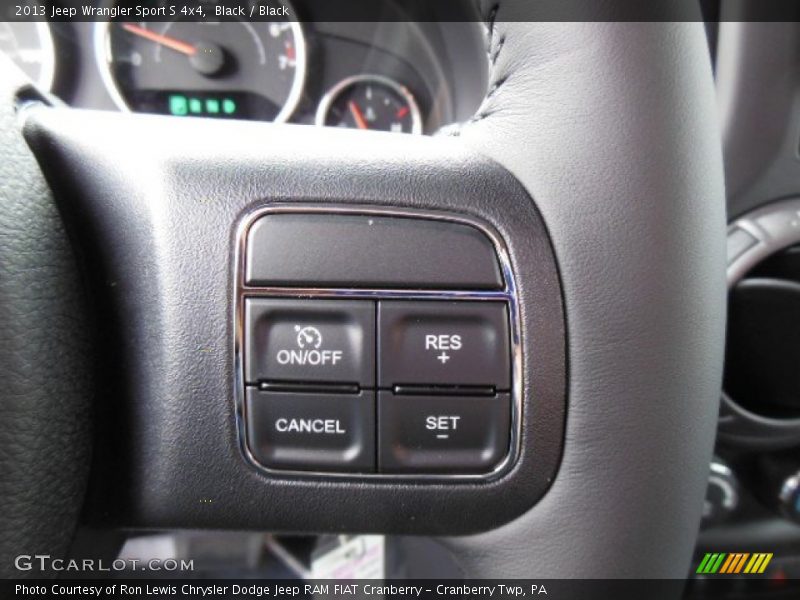 Black / Black 2013 Jeep Wrangler Sport S 4x4