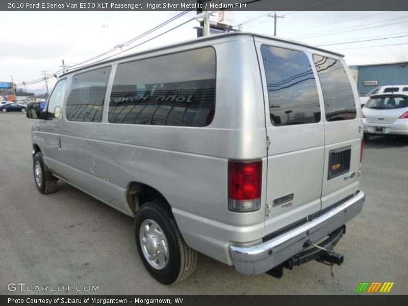 Ingot Silver Metallic / Medium Flint 2010 Ford E Series Van E350 XLT Passenger