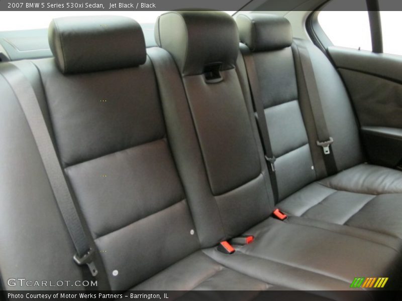 Jet Black / Black 2007 BMW 5 Series 530xi Sedan