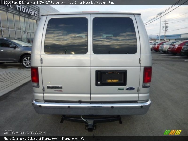 Ingot Silver Metallic / Medium Flint 2010 Ford E Series Van E350 XLT Passenger