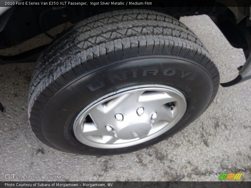 Ingot Silver Metallic / Medium Flint 2010 Ford E Series Van E350 XLT Passenger