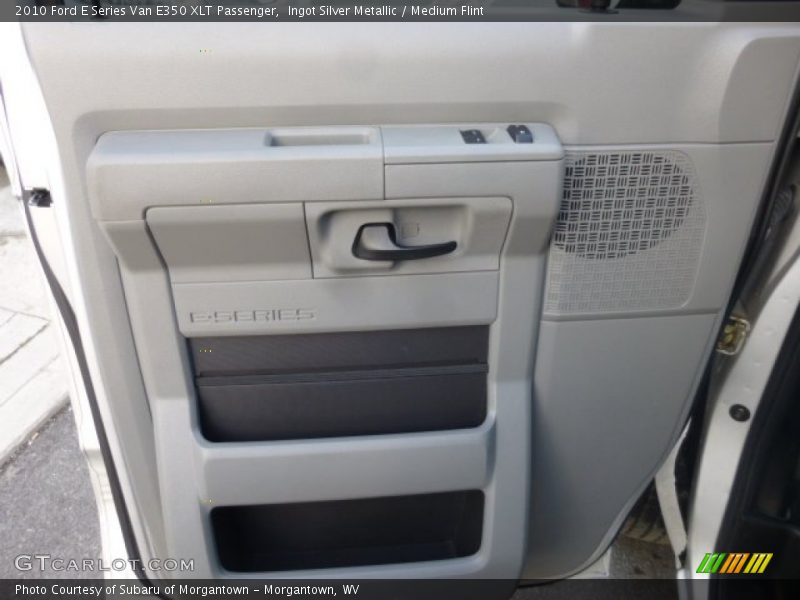 Ingot Silver Metallic / Medium Flint 2010 Ford E Series Van E350 XLT Passenger