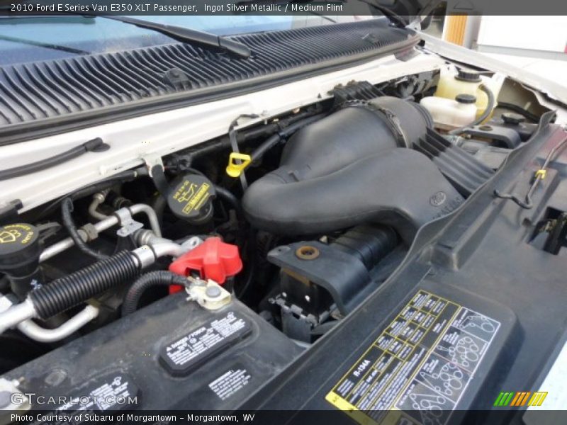 Ingot Silver Metallic / Medium Flint 2010 Ford E Series Van E350 XLT Passenger