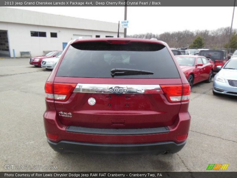 Deep Cherry Red Crystal Pearl / Black 2013 Jeep Grand Cherokee Laredo X Package 4x4