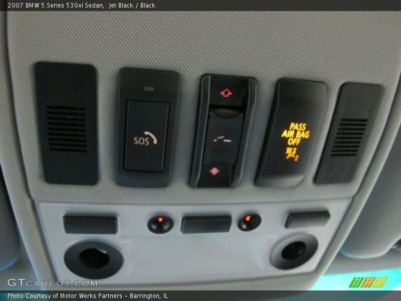 Jet Black / Black 2007 BMW 5 Series 530xi Sedan