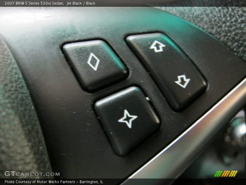 Jet Black / Black 2007 BMW 5 Series 530xi Sedan