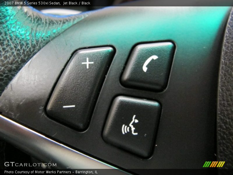 Jet Black / Black 2007 BMW 5 Series 530xi Sedan