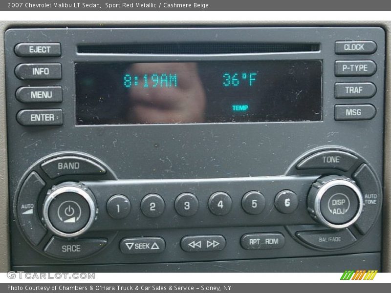 Sport Red Metallic / Cashmere Beige 2007 Chevrolet Malibu LT Sedan