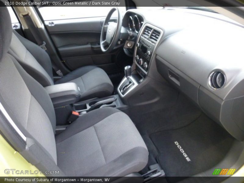 Optic Green Metallic / Dark Slate Gray 2010 Dodge Caliber SXT