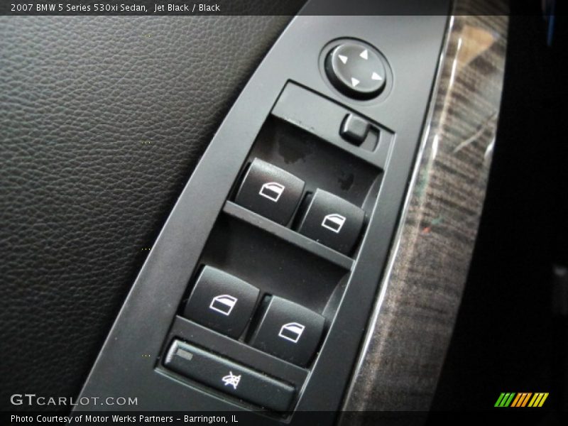 Jet Black / Black 2007 BMW 5 Series 530xi Sedan