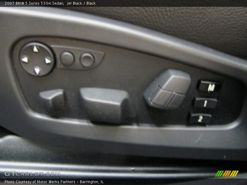 Jet Black / Black 2007 BMW 5 Series 530xi Sedan