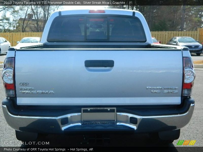 Silver Streak Mica / Graphite 2013 Toyota Tacoma V6 TSS Prerunner Double Cab