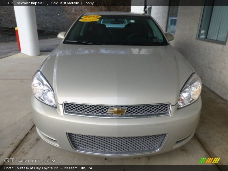 Gold Mist Metallic / Ebony 2012 Chevrolet Impala LT