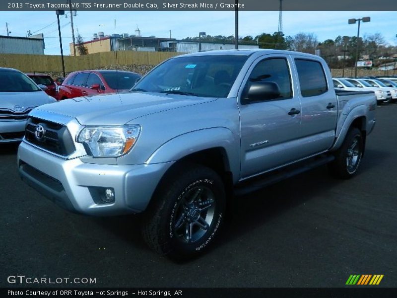 Silver Streak Mica / Graphite 2013 Toyota Tacoma V6 TSS Prerunner Double Cab