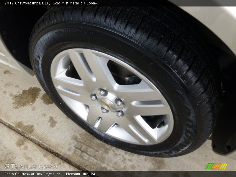 Gold Mist Metallic / Ebony 2012 Chevrolet Impala LT