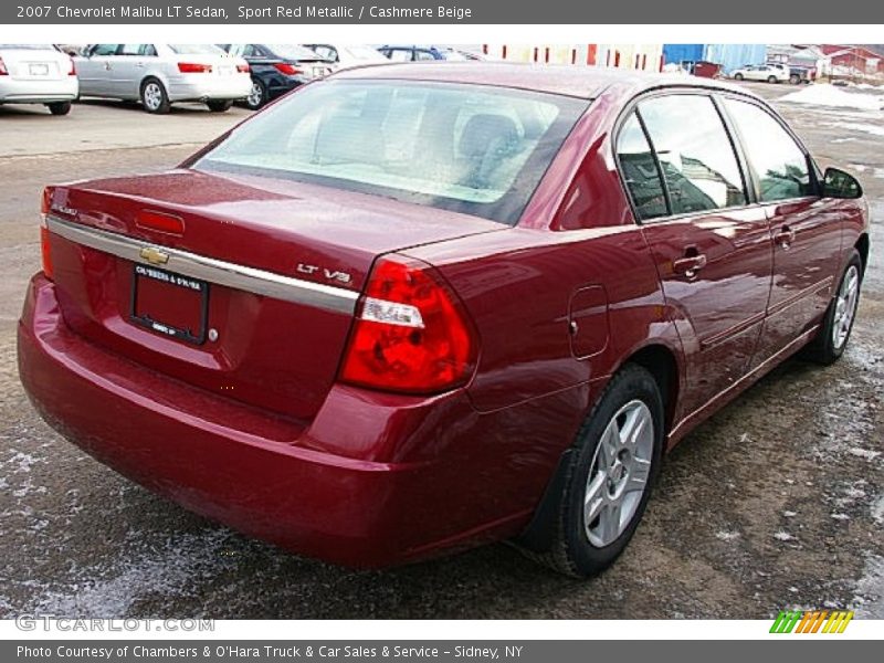 Sport Red Metallic / Cashmere Beige 2007 Chevrolet Malibu LT Sedan