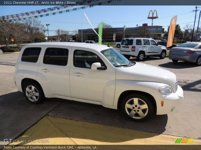 Arctic Ice White / Ebony 2011 Chevrolet HHR LT