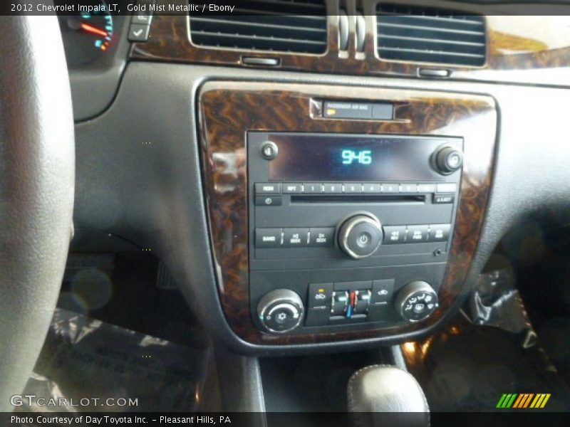 Gold Mist Metallic / Ebony 2012 Chevrolet Impala LT