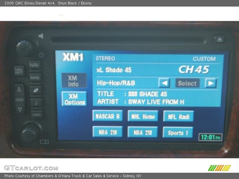 Onyx Black / Ebony 2005 GMC Envoy Denali 4x4