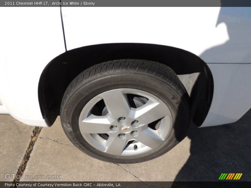 Arctic Ice White / Ebony 2011 Chevrolet HHR LT