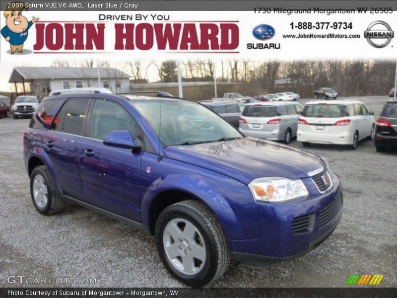 Laser Blue / Gray 2006 Saturn VUE V6 AWD