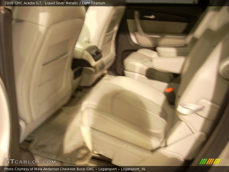 Liquid Silver Metallic / Light Titanium 2008 GMC Acadia SLT