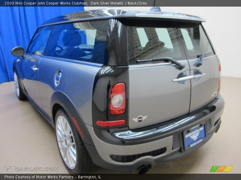 Dark Silver Metallic / Black/Grey 2009 Mini Cooper John Cooper Works Clubman