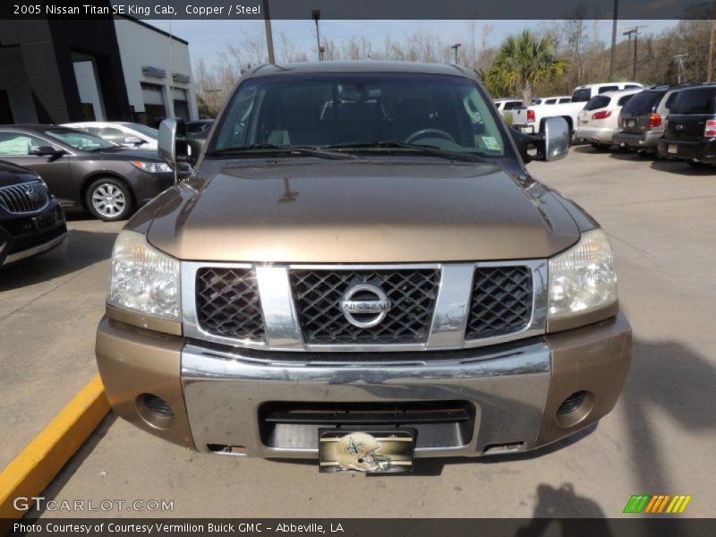 Copper / Steel 2005 Nissan Titan SE King Cab