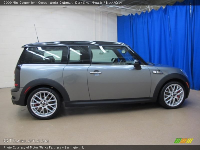 Dark Silver Metallic / Black/Grey 2009 Mini Cooper John Cooper Works Clubman