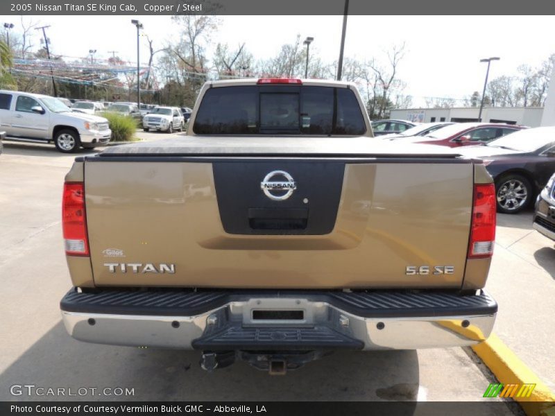 Copper / Steel 2005 Nissan Titan SE King Cab