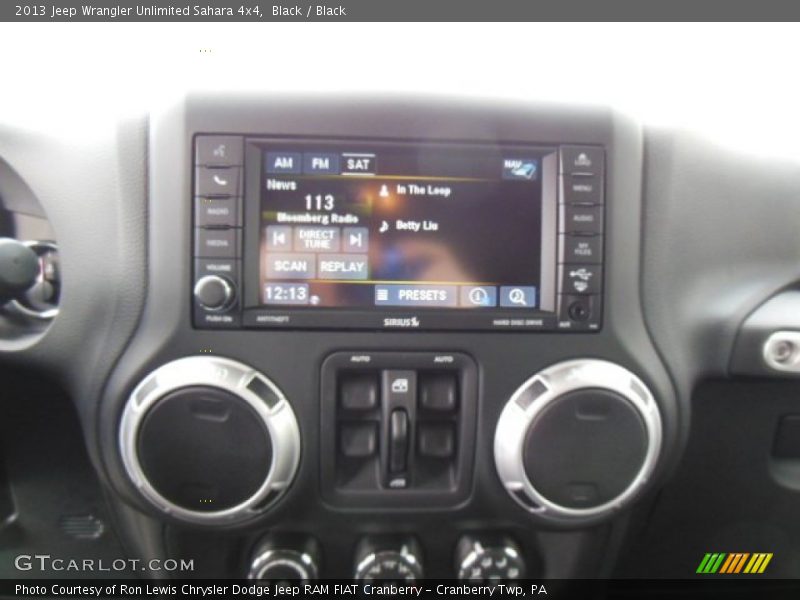 Black / Black 2013 Jeep Wrangler Unlimited Sahara 4x4