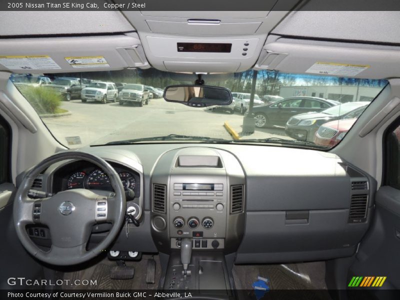 Copper / Steel 2005 Nissan Titan SE King Cab