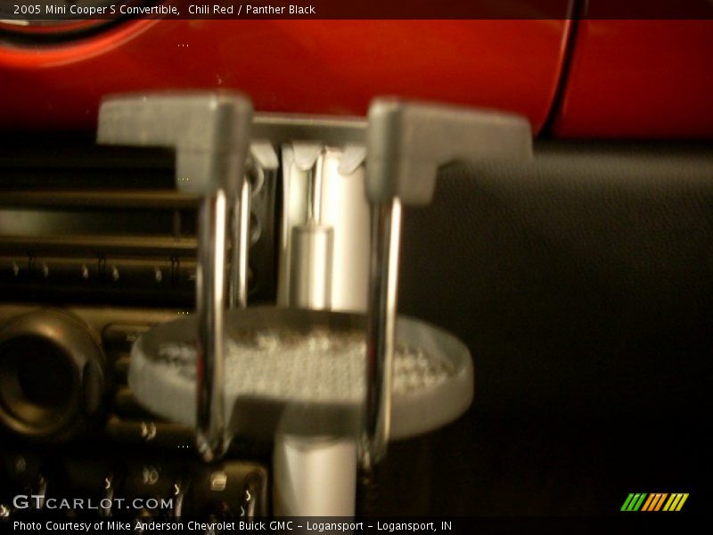 Chili Red / Panther Black 2005 Mini Cooper S Convertible