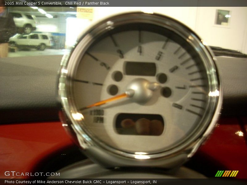 Chili Red / Panther Black 2005 Mini Cooper S Convertible