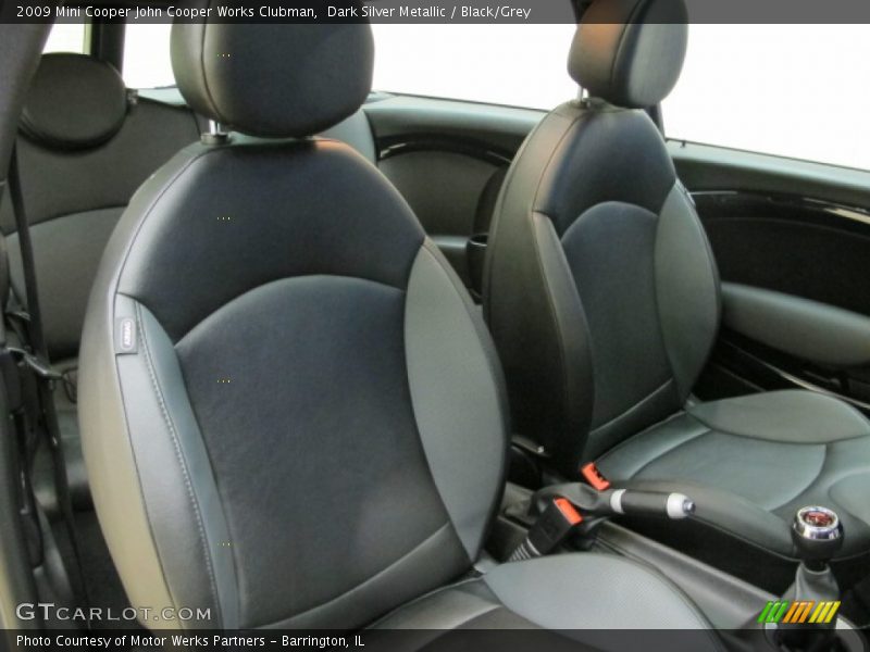 Dark Silver Metallic / Black/Grey 2009 Mini Cooper John Cooper Works Clubman