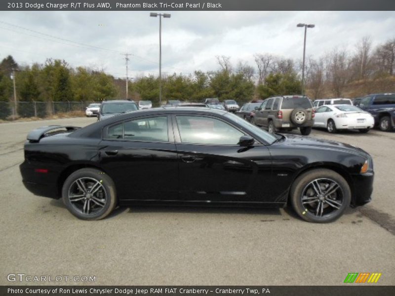  2013 Charger R/T Plus AWD Phantom Black Tri-Coat Pearl
