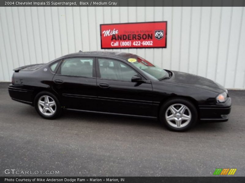 Black / Medium Gray 2004 Chevrolet Impala SS Supercharged