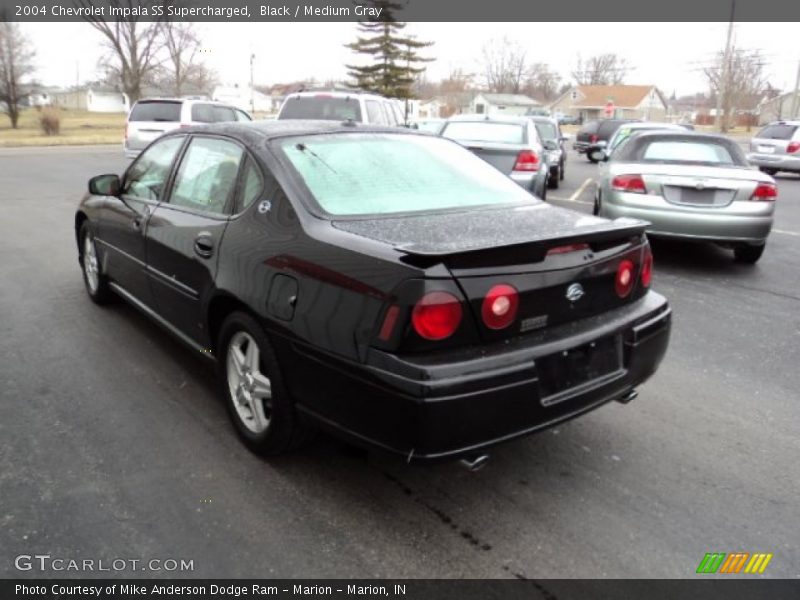 Black / Medium Gray 2004 Chevrolet Impala SS Supercharged