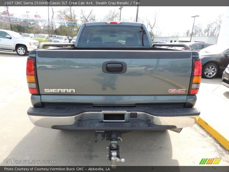 Stealth Gray Metallic / Tan 2007 GMC Sierra 2500HD Classic SLT Crew Cab 4x4