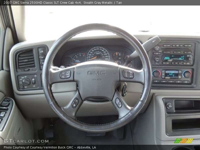  2007 Sierra 2500HD Classic SLT Crew Cab 4x4 Steering Wheel