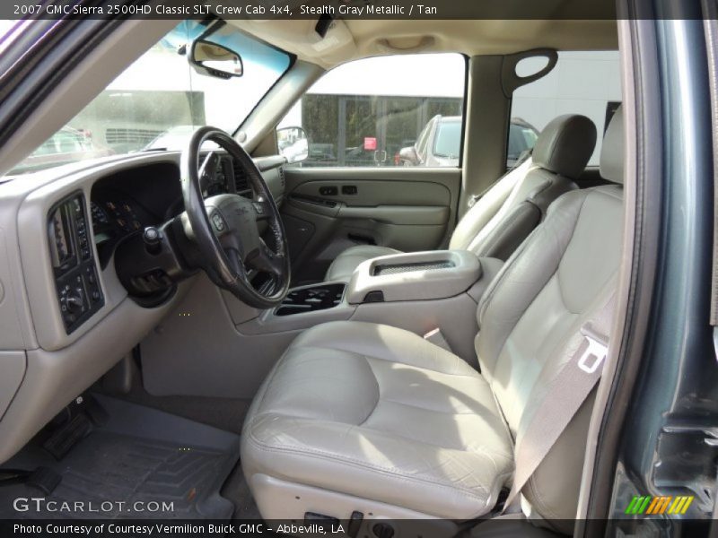 Front Seat of 2007 Sierra 2500HD Classic SLT Crew Cab 4x4
