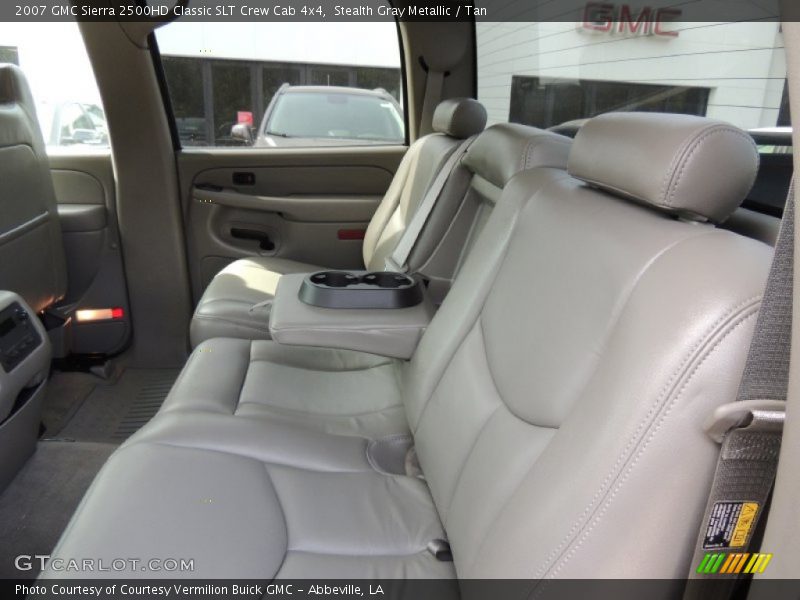 Stealth Gray Metallic / Tan 2007 GMC Sierra 2500HD Classic SLT Crew Cab 4x4