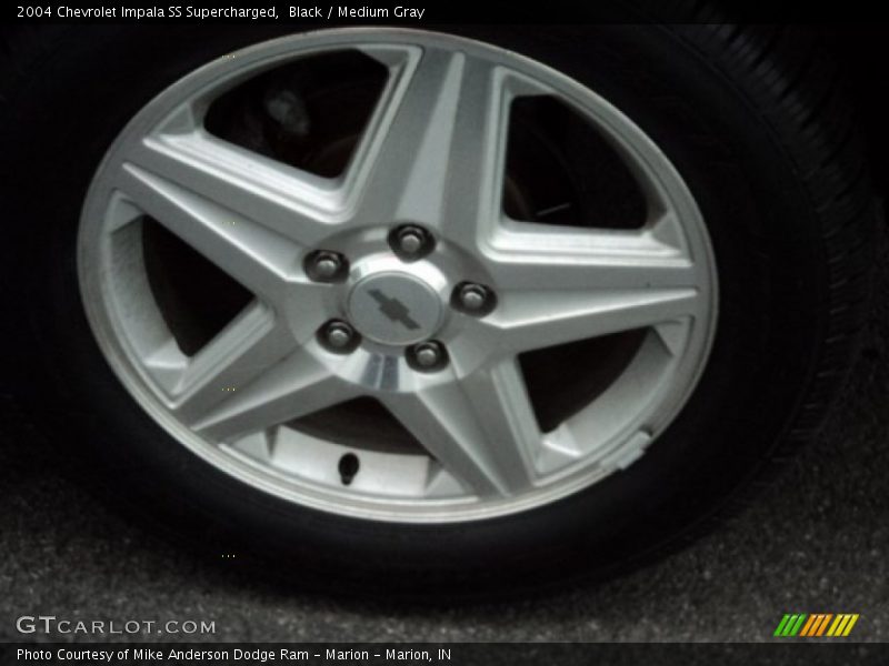 Black / Medium Gray 2004 Chevrolet Impala SS Supercharged