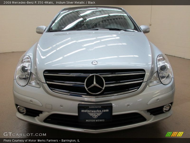 Iridium Silver Metallic / Black 2009 Mercedes-Benz R 350 4Matic