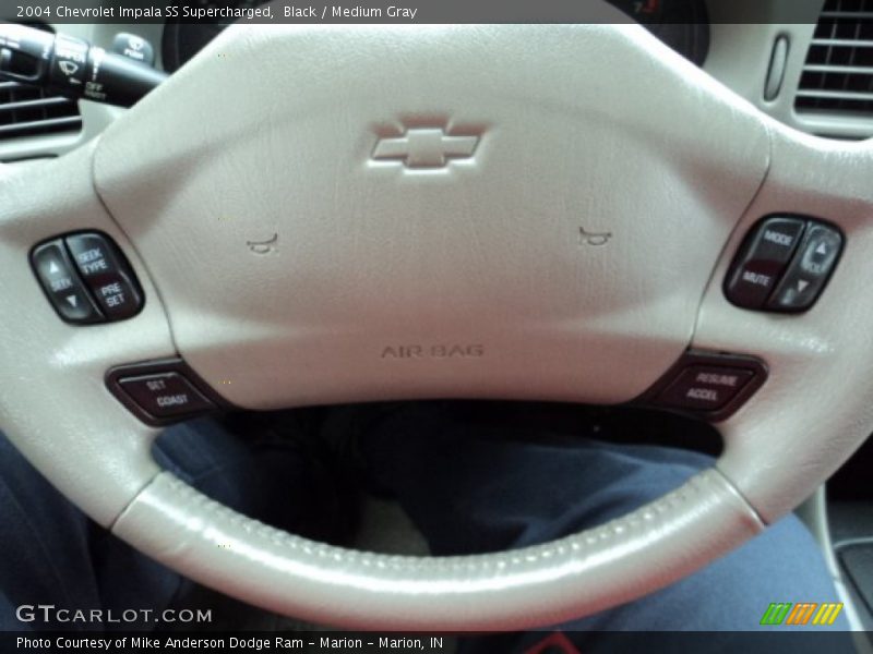 Black / Medium Gray 2004 Chevrolet Impala SS Supercharged