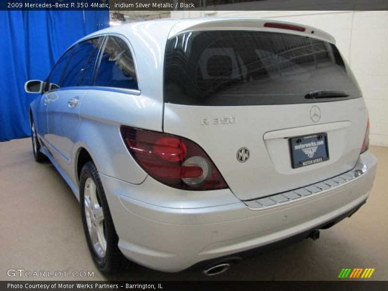 Iridium Silver Metallic / Black 2009 Mercedes-Benz R 350 4Matic