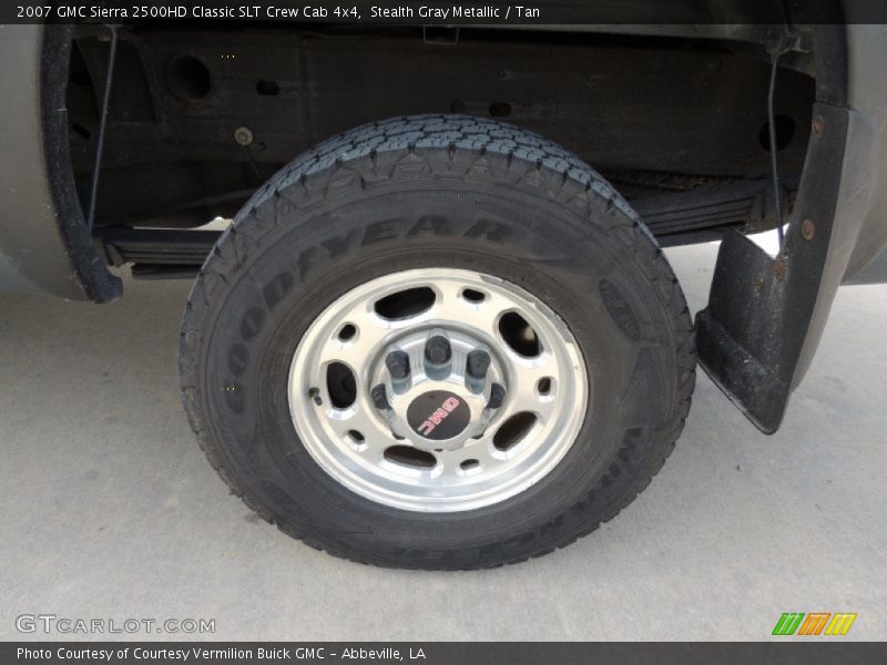Stealth Gray Metallic / Tan 2007 GMC Sierra 2500HD Classic SLT Crew Cab 4x4