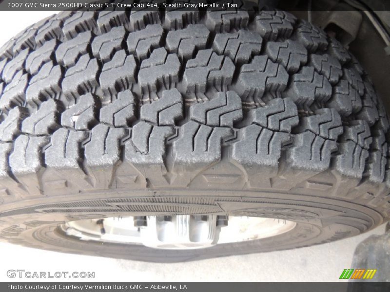 Stealth Gray Metallic / Tan 2007 GMC Sierra 2500HD Classic SLT Crew Cab 4x4